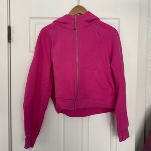 lululemon Scuba Cropped Full Zip